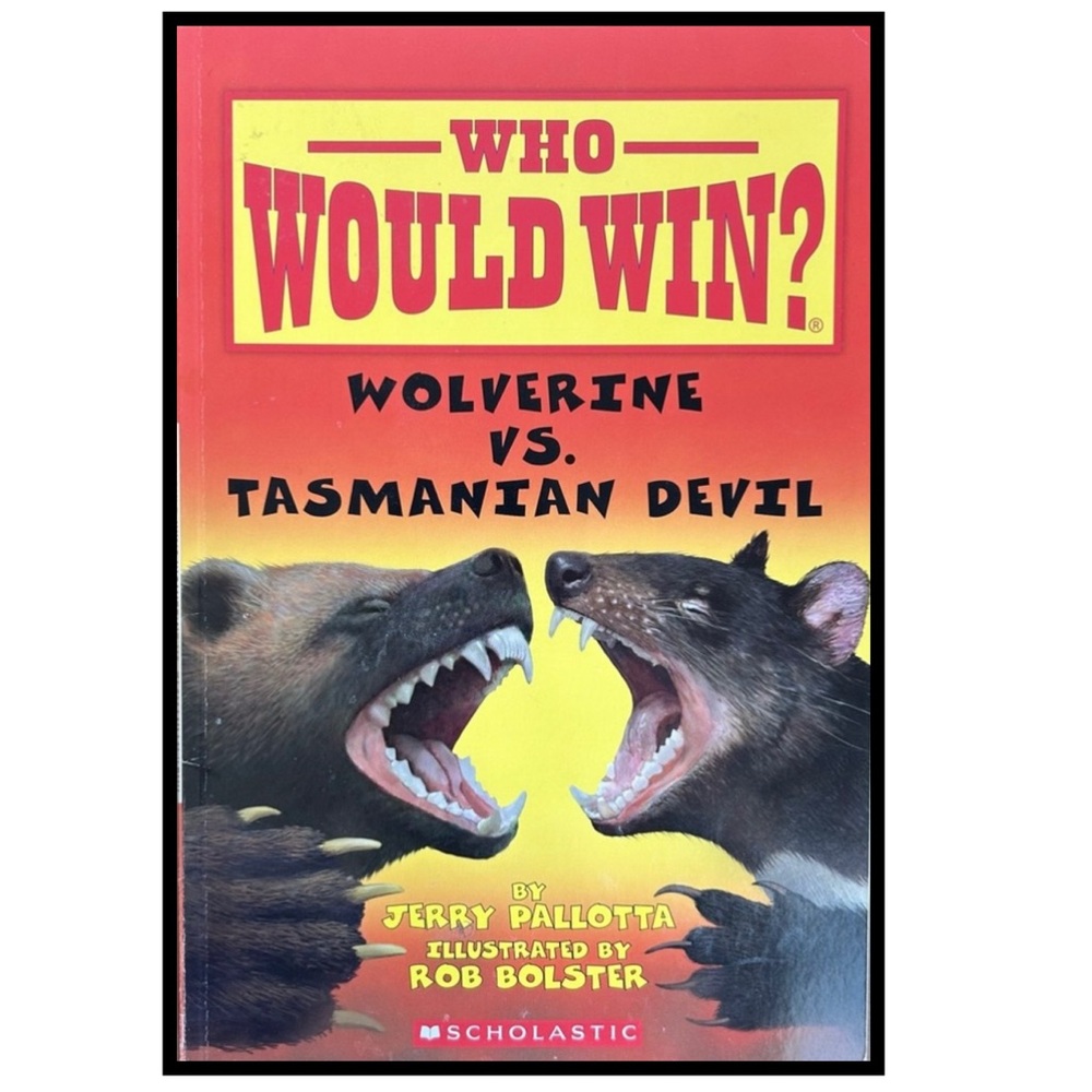BUNDLE & SAVE 🎉 Who Would Win? Wolverine vs. Tasmanian Devil Softcover